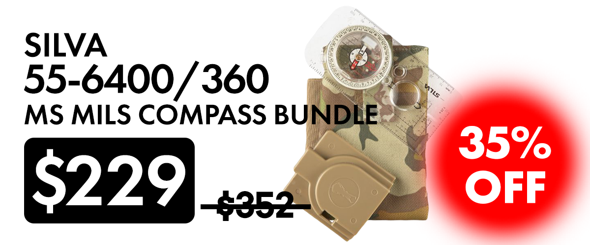 Silva 55-6400/360 Compass Bundle